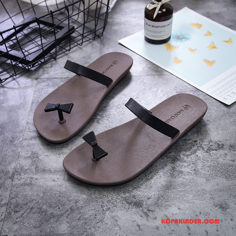 Dam Flip-flops Online Kvinna Stranden Glidskydds Mode Flip Flops Blandade Färger Grön