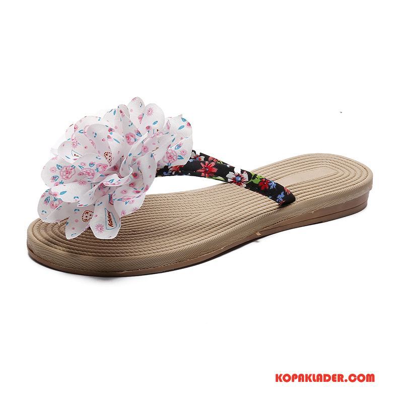 Dam Flip-flops Online Resa Sommar Kvinna Stranden Flip Flops Beige