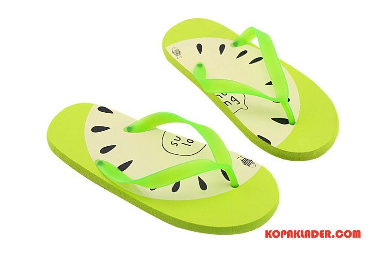 Dam Flip-flops Rea Kreativa Flip Flops Skor Tofflor Stranden Röd