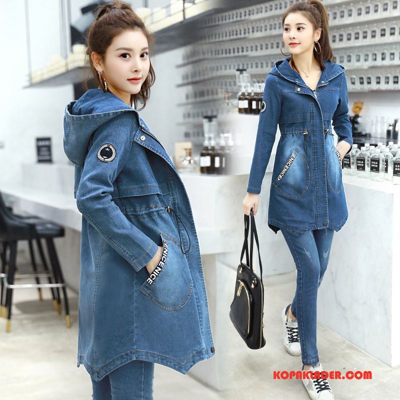 Dam Trenchcoat Till Salu 2018 Mode Casual Elegant Trend Till Ljus