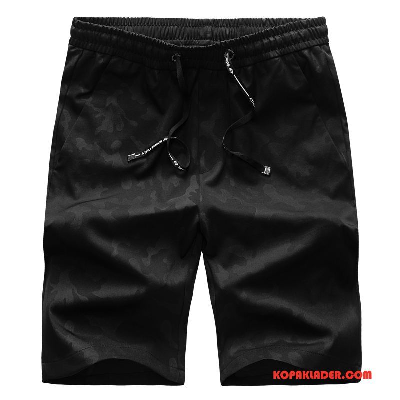 Herr Byxor Billiga Sommar Trend Casual Lösa Shorts Army Grön