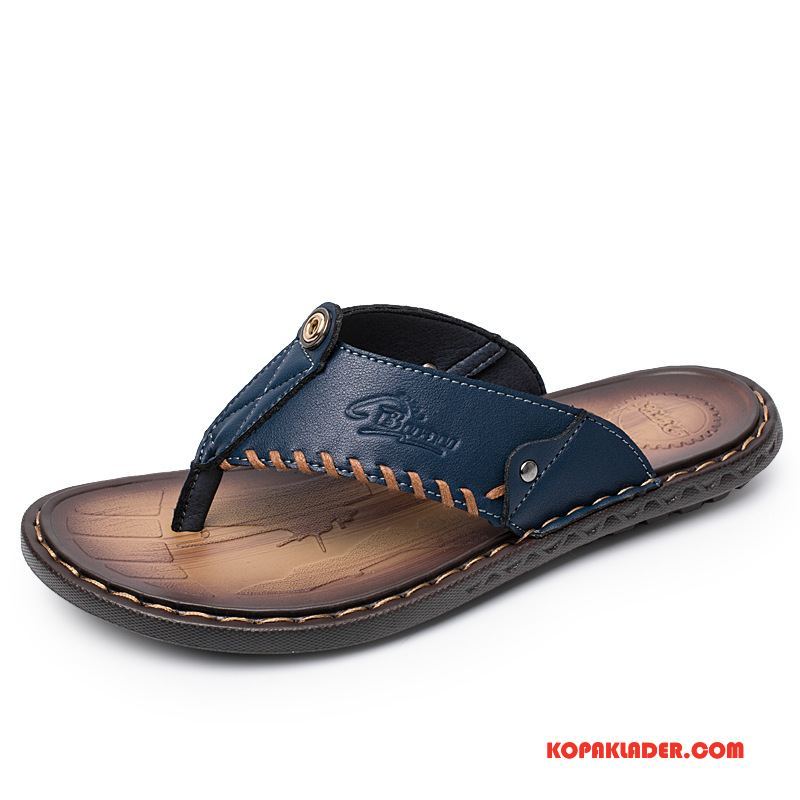 Herr Flip-flops Online Skor Platta Stranden Utomhus Flip Flops Brun