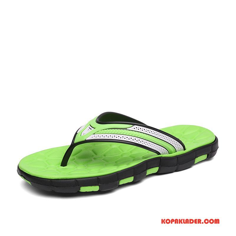 Herr Flip-flops Online Sommar Tofflor Stranden Flip Flops Personlighet Grön