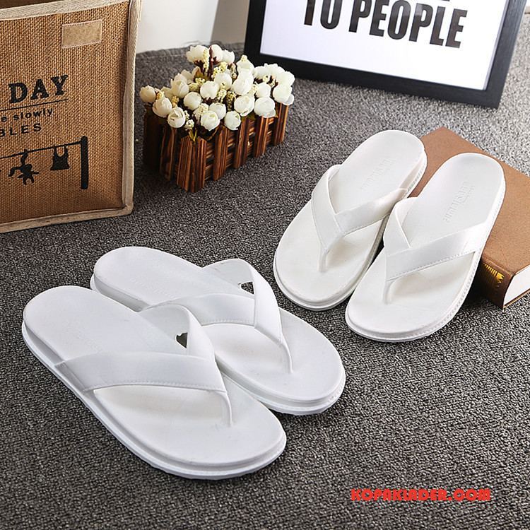 Herr Flip-flops Online Tofflor Glidskydds Stranden Sommar Skor Brun