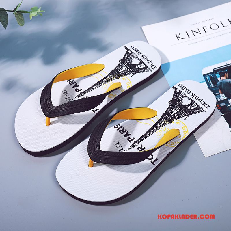 Herr Flip-flops Online Tofflor Utomhus Sandaler Allt Matchar Flip Flops Röd