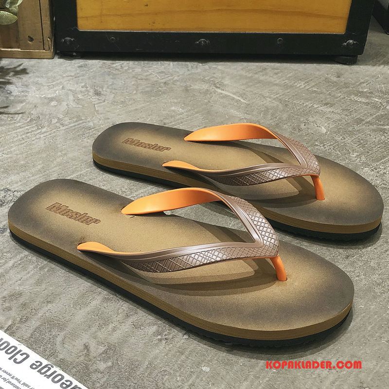 Herr Flip-flops Rea Trend Stranden Flip Flops Mode Sommar Svart