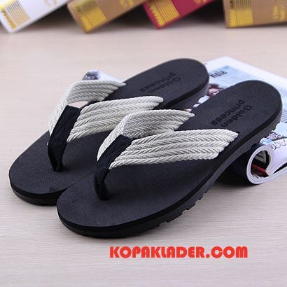 Herr Flip-flops Till Salu Casual Flip Flops Män Skor 2018 Svart