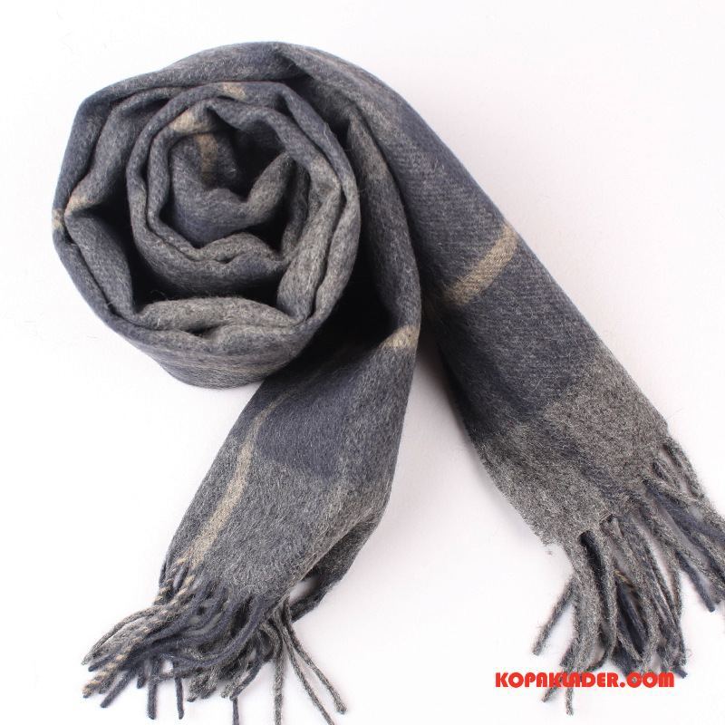 Herr Halsdukar Scarves Billigt Män Casual Haklapp Rutigt Nya Produkter Svart