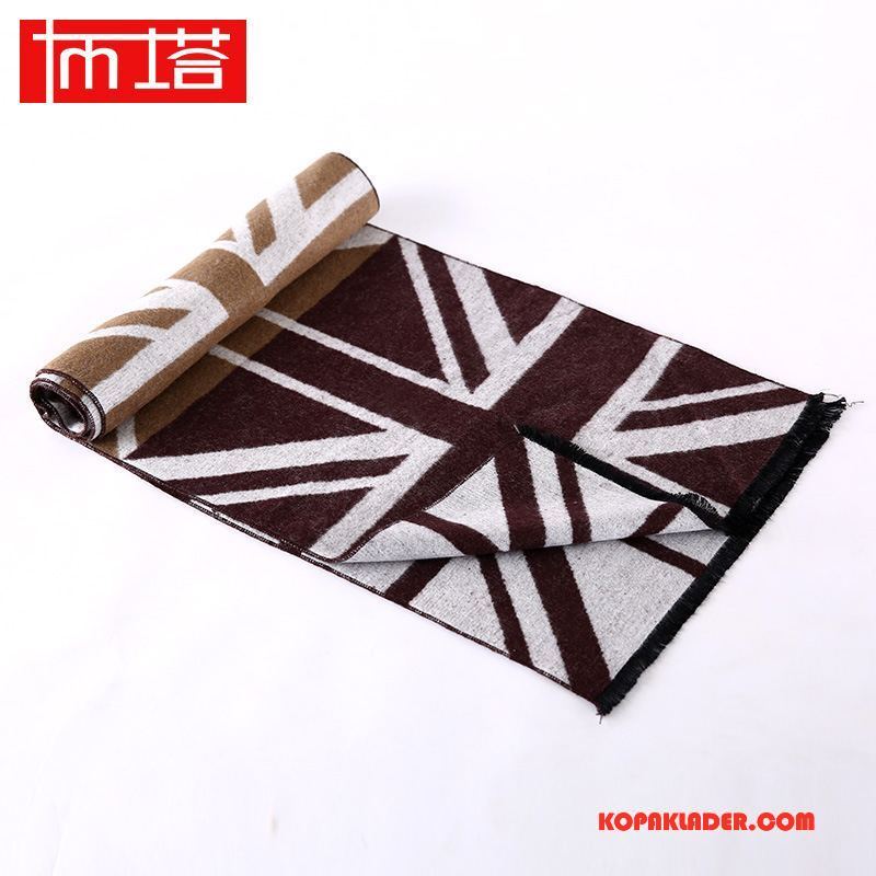 Herr Halsdukar Scarves Rea Business Rutigt Haklapp British Student Gul