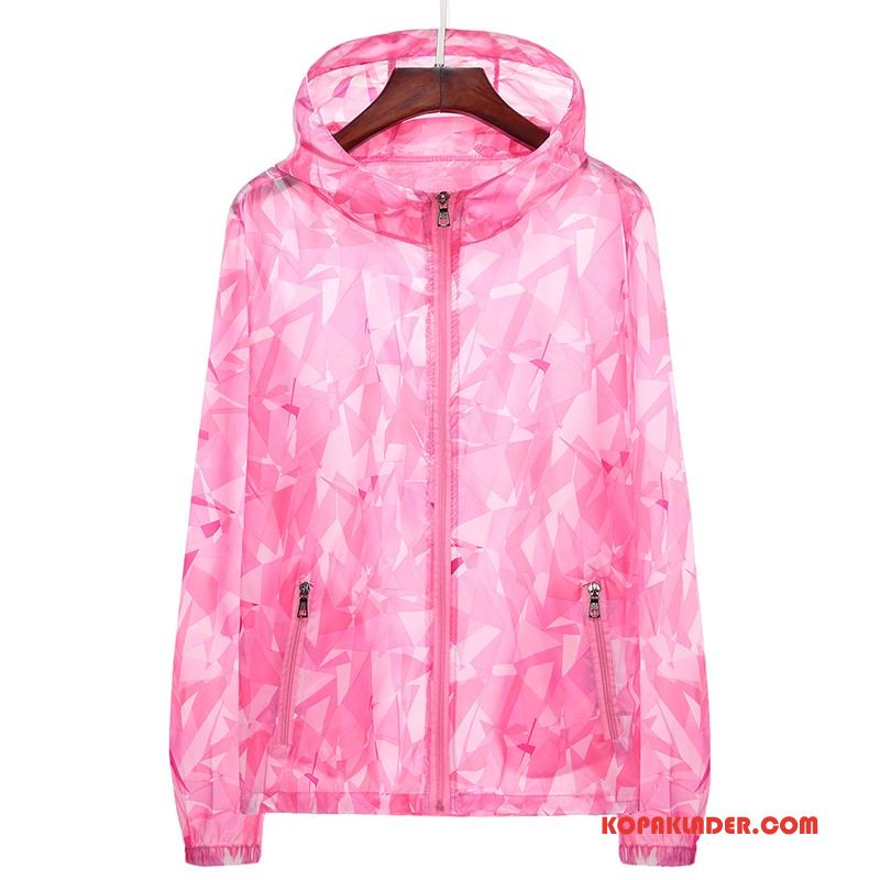 Herr Jackor Butik Män Jacka Kvinna Läder Sommar Rosa Röd
