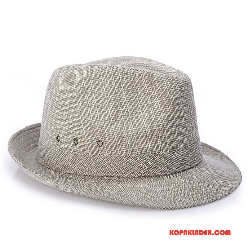 Herr Mössor Hattar Billigt British Solskydd Sommar Solljus Mitt Beige