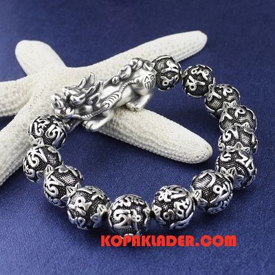 Herr Silver Smycken Billigt Kvinna Ren Accessoar Trend Personlighet Silver