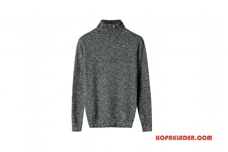 Herr Tröjor Rea Casual Män Pullover Randig 2018 Grå Mörk