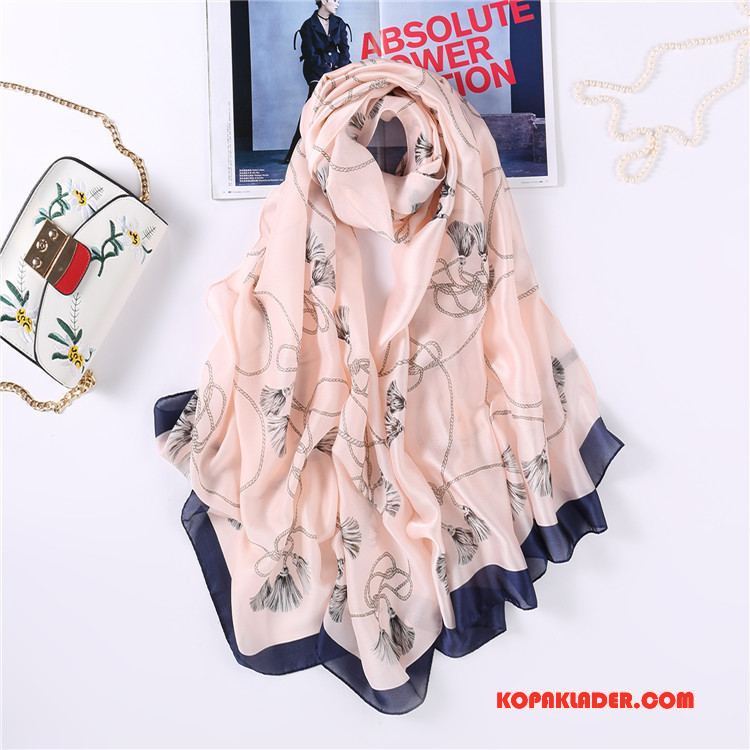 Dam Halsdukar Scarves Billigt Kvinna Solskydd Tryck Ny Sommar Rosa Dam Halsdukar Scarves Billigt Kvinna Solskydd Tryck Ny Sommar Rosa