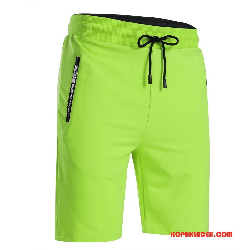 Herr Byxor Billig Stor Lösa Män Shorts Kortbyxor Fluorescens Grön Herr Byxor Billig Stor Lösa Män Shorts Kortbyxor Fluorescens Grön
