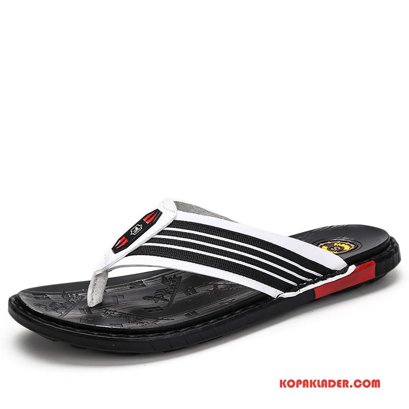 Herr Flip-flops Rea Sandaler Tofflor Flip Flops Trend Personlighet Svart